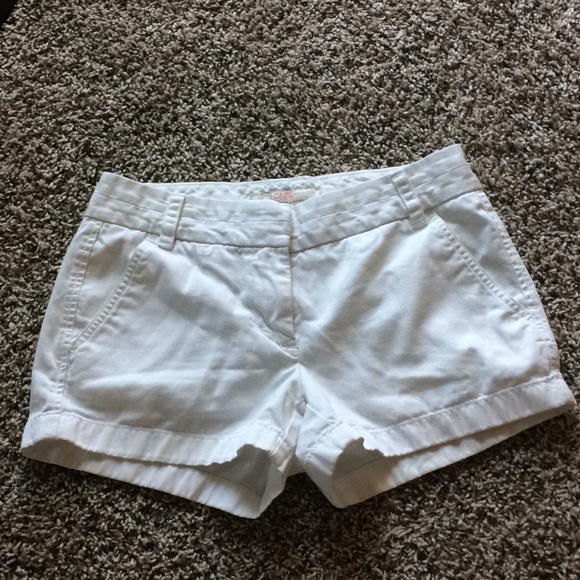 J. Crew Pants - J. Crew White Shorts